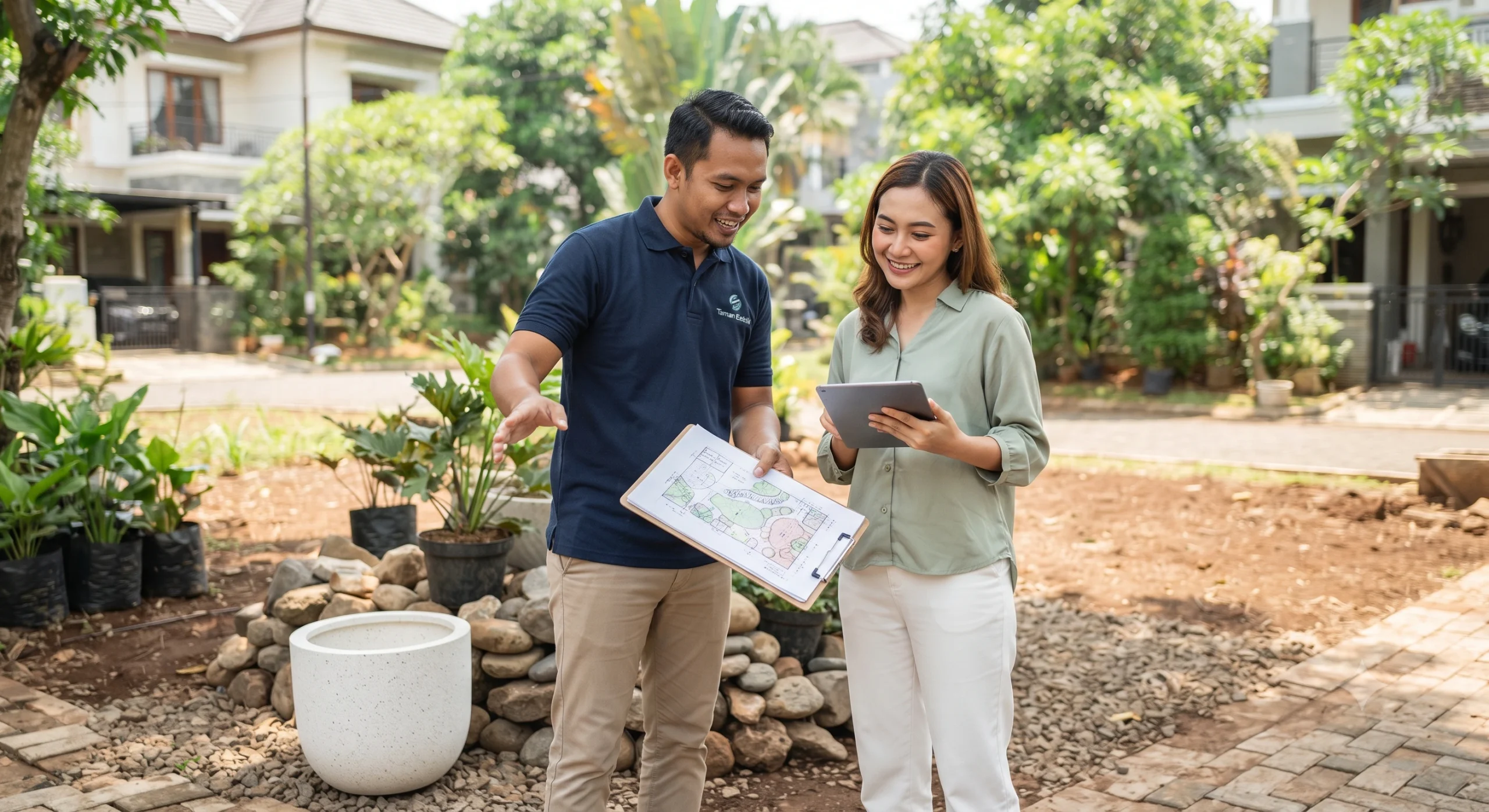 Jasa landscape Jabodetabek profesional dari Taman Estetik